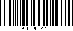 Código de barras (EAN, GTIN, SKU, ISBN): '7909228862199'