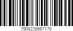 Código de barras (EAN, GTIN, SKU, ISBN): '7909228867170'