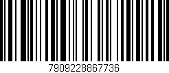 Código de barras (EAN, GTIN, SKU, ISBN): '7909228867736'