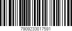 Código de barras (EAN, GTIN, SKU, ISBN): '7909233017591'