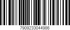 Código de barras (EAN, GTIN, SKU, ISBN): '7909233044986'