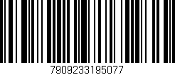 Código de barras (EAN, GTIN, SKU, ISBN): '7909233195077'