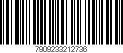 Código de barras (EAN, GTIN, SKU, ISBN): '7909233212736'