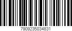Código de barras (EAN, GTIN, SKU, ISBN): '7909235034831'