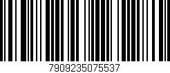 Código de barras (EAN, GTIN, SKU, ISBN): '7909235075537'