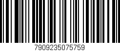 Código de barras (EAN, GTIN, SKU, ISBN): '7909235075759'