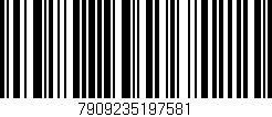 Código de barras (EAN, GTIN, SKU, ISBN): '7909235197581'