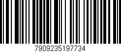 Código de barras (EAN, GTIN, SKU, ISBN): '7909235197734'