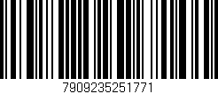 Código de barras (EAN, GTIN, SKU, ISBN): '7909235251771'