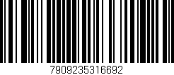 Código de barras (EAN, GTIN, SKU, ISBN): '7909235316692'