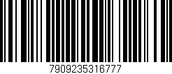 Código de barras (EAN, GTIN, SKU, ISBN): '7909235316777'