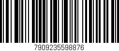 Código de barras (EAN, GTIN, SKU, ISBN): '7909235598876'