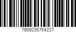 Código de barras (EAN, GTIN, SKU, ISBN): '7909235754227'