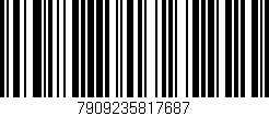 Código de barras (EAN, GTIN, SKU, ISBN): '7909235817687'