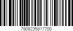 Código de barras (EAN, GTIN, SKU, ISBN): '7909235817700'