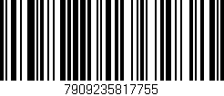 Código de barras (EAN, GTIN, SKU, ISBN): '7909235817755'