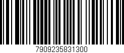 Código de barras (EAN, GTIN, SKU, ISBN): '7909235831300'