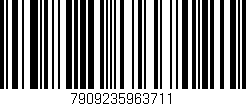Código de barras (EAN, GTIN, SKU, ISBN): '7909235963711'