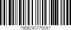 Código de barras (EAN, GTIN, SKU, ISBN): '7909243775047'