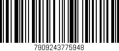 Código de barras (EAN, GTIN, SKU, ISBN): '7909243775948'