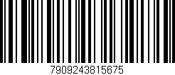 Código de barras (EAN, GTIN, SKU, ISBN): '7909243815675'