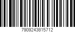 Código de barras (EAN, GTIN, SKU, ISBN): '7909243815712'