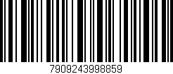 Código de barras (EAN, GTIN, SKU, ISBN): '7909243998859'