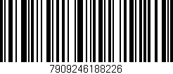Código de barras (EAN, GTIN, SKU, ISBN): '7909246188226'
