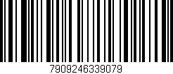 Código de barras (EAN, GTIN, SKU, ISBN): '7909246339079'