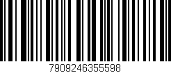Código de barras (EAN, GTIN, SKU, ISBN): '7909246355598'