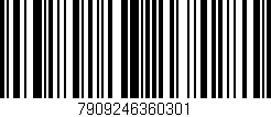 Código de barras (EAN, GTIN, SKU, ISBN): '7909246360301'