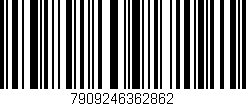 Código de barras (EAN, GTIN, SKU, ISBN): '7909246362862'