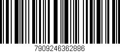 Código de barras (EAN, GTIN, SKU, ISBN): '7909246362886'