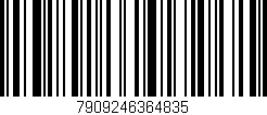Código de barras (EAN, GTIN, SKU, ISBN): '7909246364835'