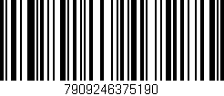 Código de barras (EAN, GTIN, SKU, ISBN): '7909246375190'