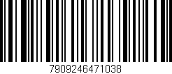 Código de barras (EAN, GTIN, SKU, ISBN): '7909246471038'