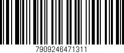 Código de barras (EAN, GTIN, SKU, ISBN): '7909246471311'