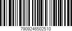 Código de barras (EAN, GTIN, SKU, ISBN): '7909246502510'