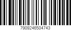 Código de barras (EAN, GTIN, SKU, ISBN): '7909246504743'