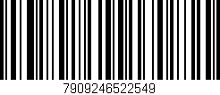 Código de barras (EAN, GTIN, SKU, ISBN): '7909246522549'