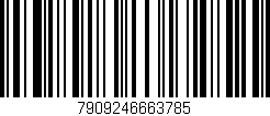 Código de barras (EAN, GTIN, SKU, ISBN): '7909246663785'