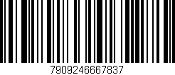 Código de barras (EAN, GTIN, SKU, ISBN): '7909246667837'
