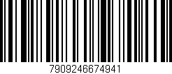 Código de barras (EAN, GTIN, SKU, ISBN): '7909246674941'