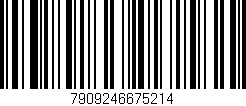 Código de barras (EAN, GTIN, SKU, ISBN): '7909246675214'
