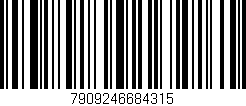 Código de barras (EAN, GTIN, SKU, ISBN): '7909246684315'