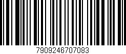 Código de barras (EAN, GTIN, SKU, ISBN): '7909246707083'