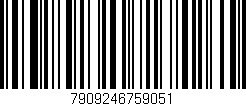 Código de barras (EAN, GTIN, SKU, ISBN): '7909246759051'