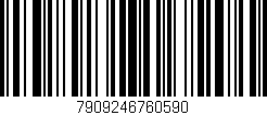 Código de barras (EAN, GTIN, SKU, ISBN): '7909246760590'