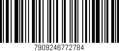 Código de barras (EAN, GTIN, SKU, ISBN): '7909246772784'