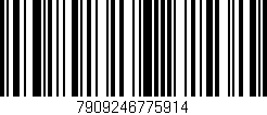 Código de barras (EAN, GTIN, SKU, ISBN): '7909246775914'
